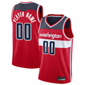 RedF Custom W.Wizards Red 202021 Swingman Jerseys - Icon Edition