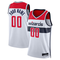 RedF Custom W.Wizards White Swingman Jerseys - Association Edition
