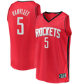 RedF H.Rockets #5 Fred VanVleet Red Fast Break Replica Player Stitched Jerseys- Icon Edition