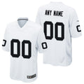 RedF Custom LV.Raiders White Road Game Stitched Jerseys