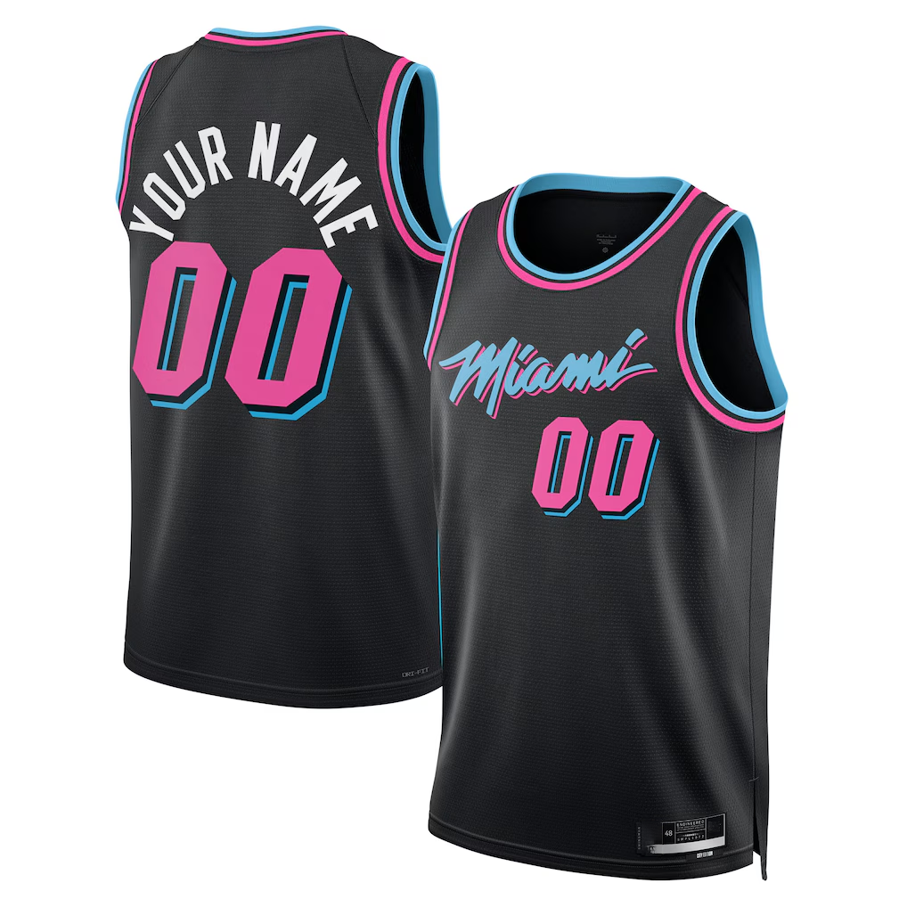 RedFS Custom M.Heat 202526 City Edition Swingman Jerseys